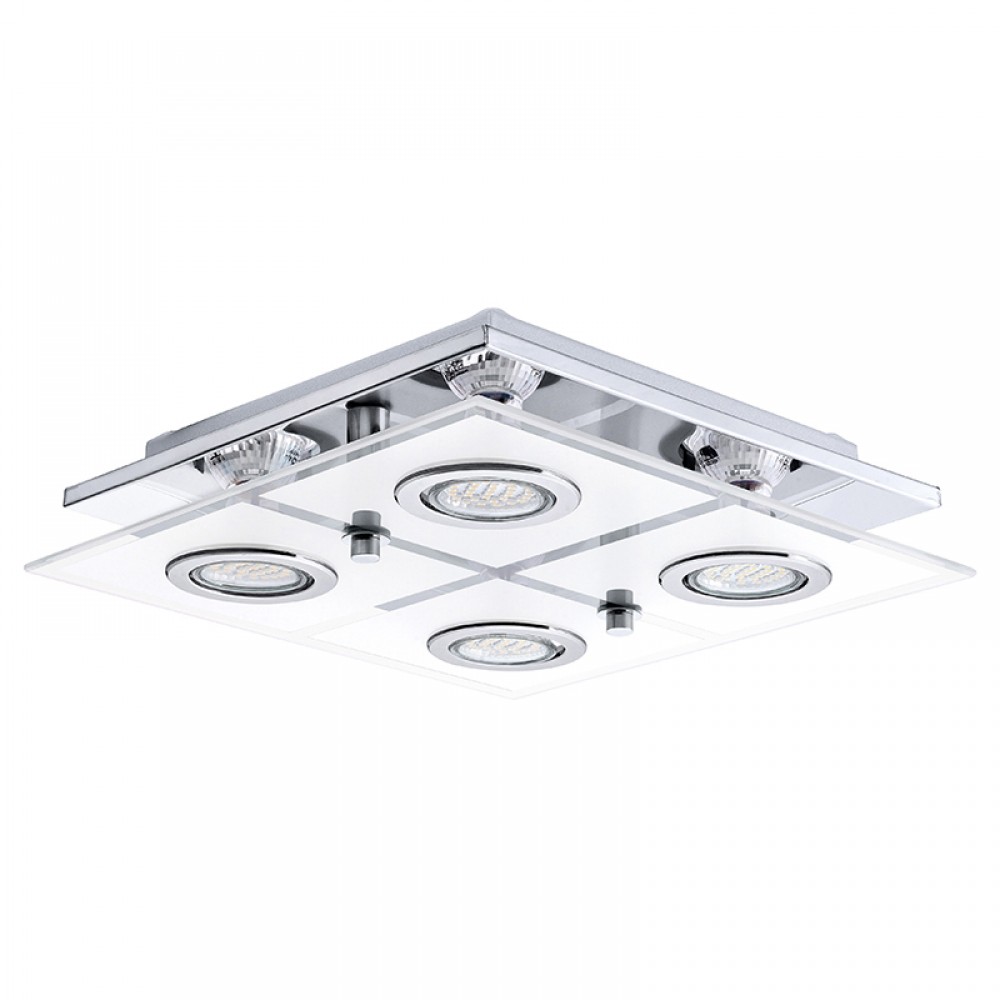 Eglo Lampara De Techo Cabo Gu10-Led 4X3W 30931 - Lamparas Eglo