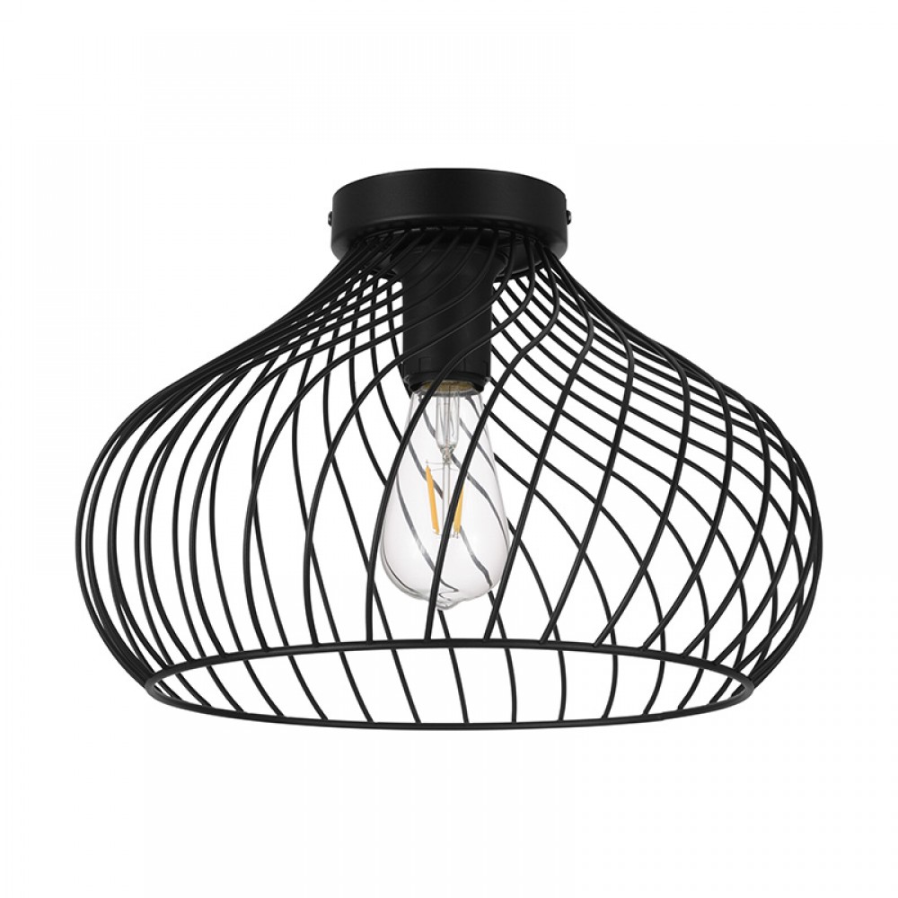 Eglo Lampara Staverton Negro 32469 - Lamparas Eglo