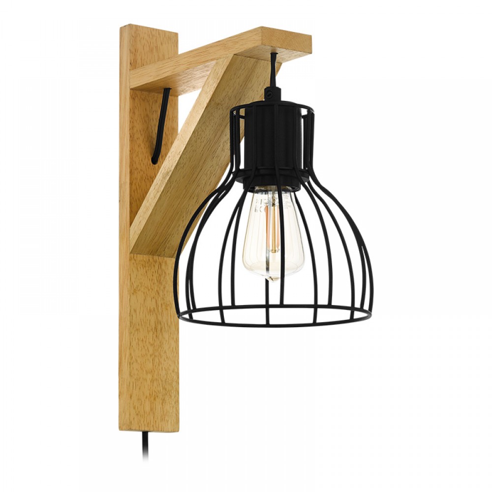 Eglo Aplique Vintage Rampside 1 43351 - Lamparas Eglo