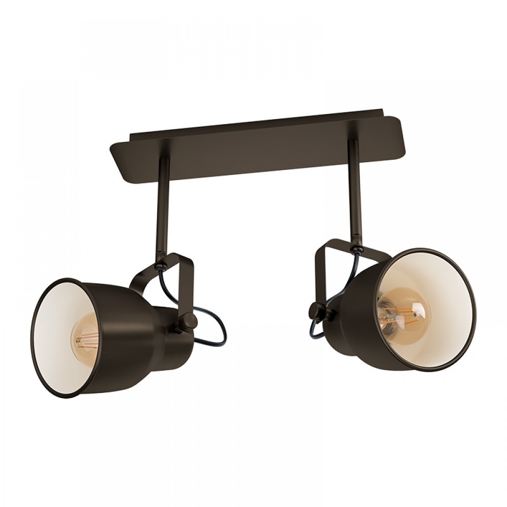 Eglo Foco Vintage Mitchley 2L 43386 - Lamparas Eglo