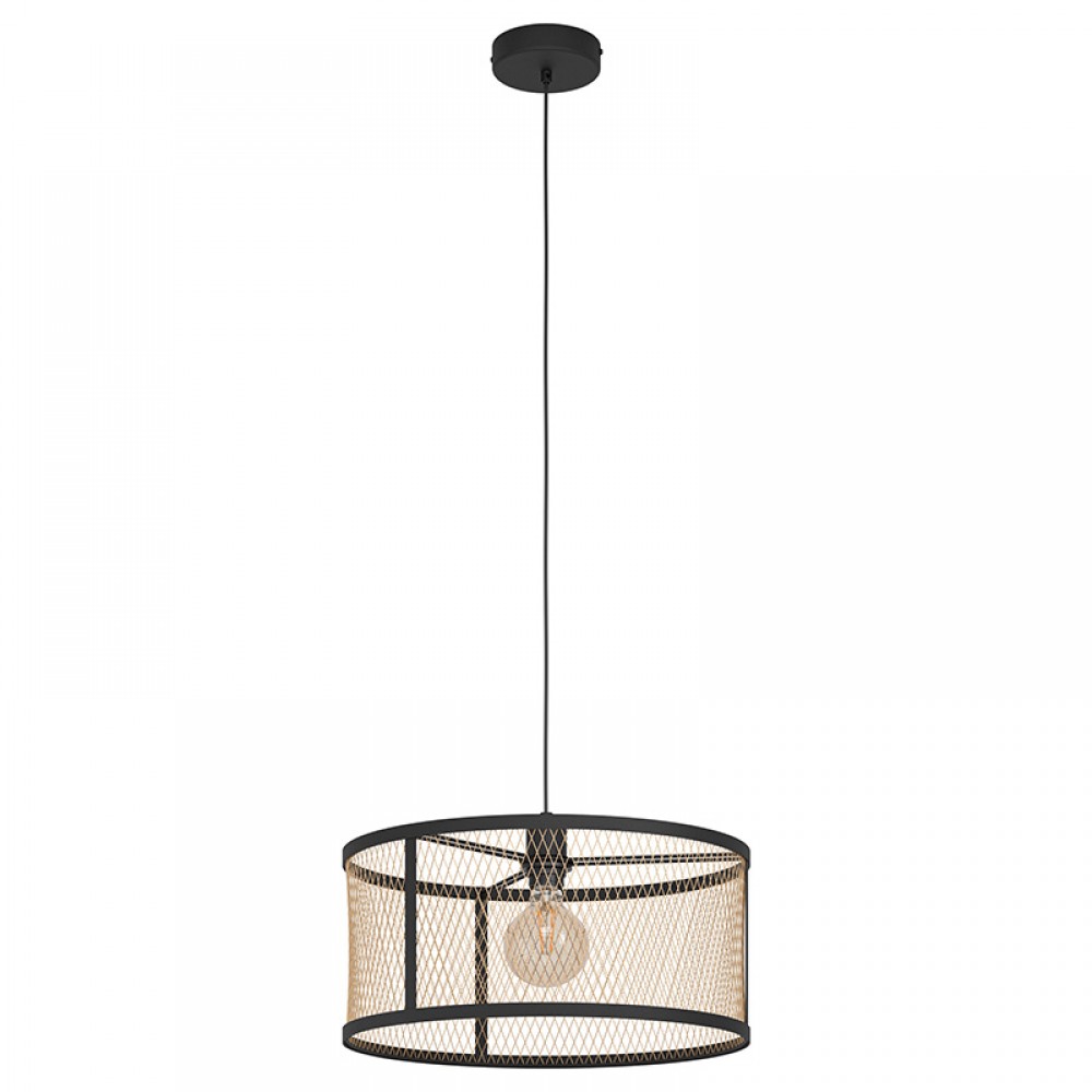 Eglo Lampara Dellow Negro 43604 - Lamparas Eglo
