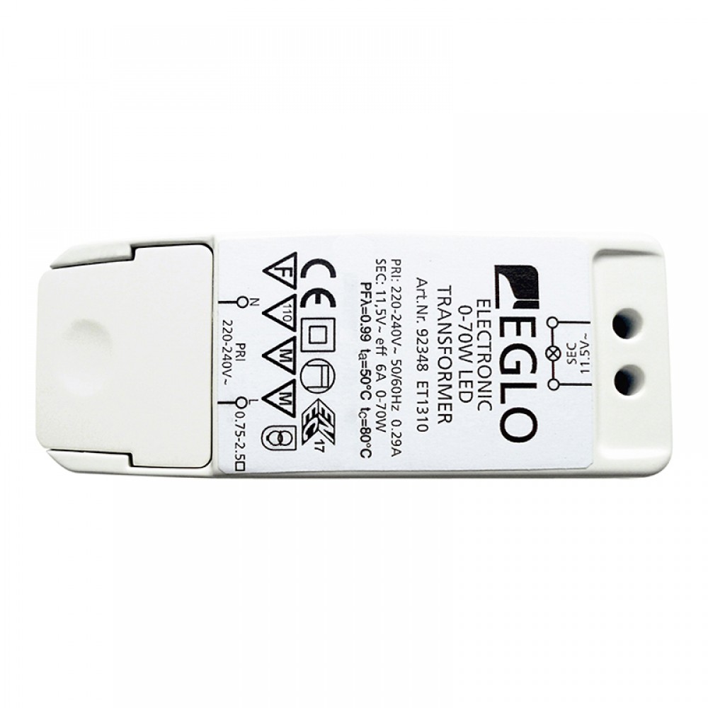 Eglo Banda-Varilla Luminosa 0-70W - 0-40W 92348 - Lamparas Eglo