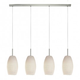 Eglo Colgante Batista 3 E27 4 Luces 97587 - Lamparas Eglo