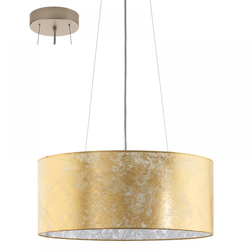 Eglo Colgante Viserbella E27 3 Luces 97644 - Lamparas Eglo