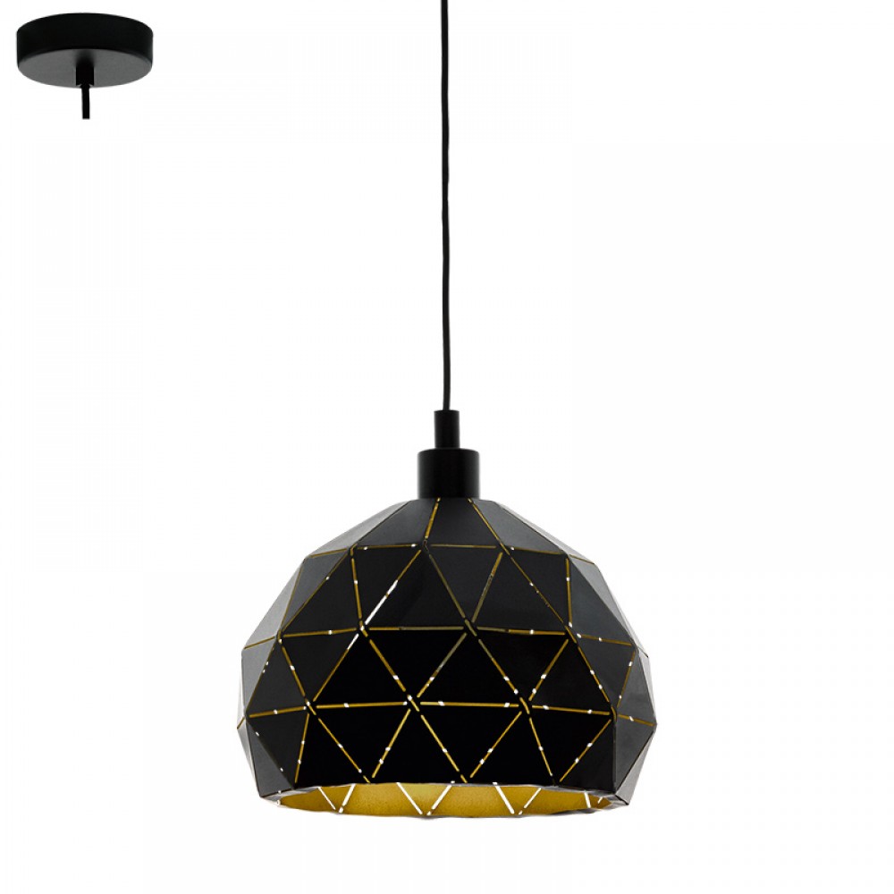 Eglo Colgante Roccaforte E27 1 Luz 97841 - Lamparas Eglo