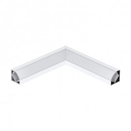 Eglo Lampara Corner Profile 2 Blanco 98961 - Lamparas Eglo