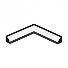 Eglo Lampara Corner Profile 2 Negro Anodizado 98965 - Lamparas Eglo