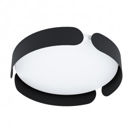 Eglo Lampara Valcasotto Negro 99621 - Lamparas Eglo