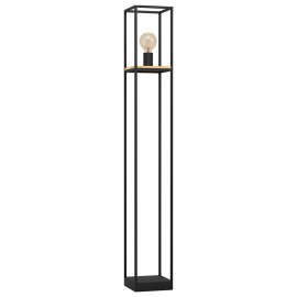 Eglo Lampara Libertad Negro-Marron 99798 - Lamparas Eglo