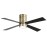 Ventilador Barine Cuero 122Ø 18w 4 Aspas Roble-cerezo, Mando y Temporizador 128391436