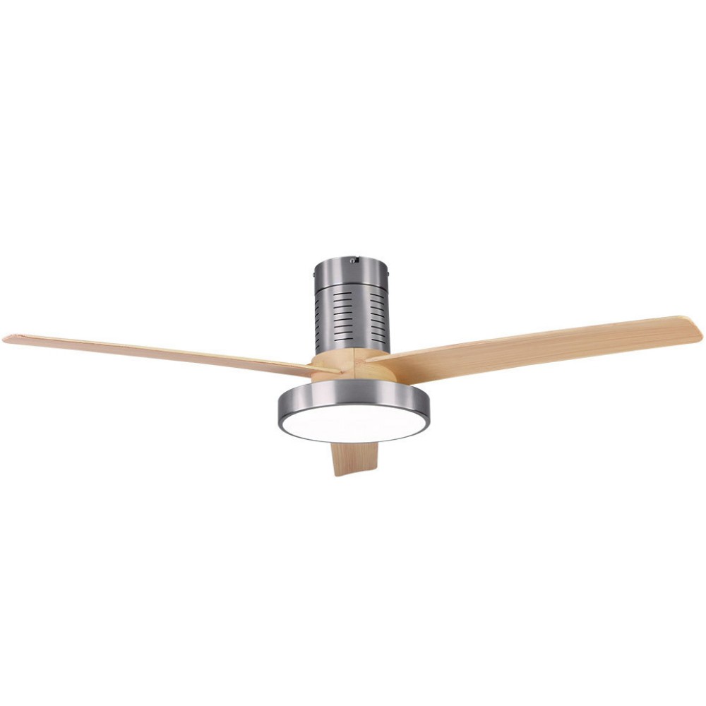 Ventilador Pax DC Niquel 139Ø 40W 3Aspas Haya Mando, Memoria y Temporizador 158591342 - Fabrilamp