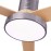 Ventilador Pax DC Niquel 139Ø 40W 3Aspas Haya Mando, Memoria y Temporizador 158591342