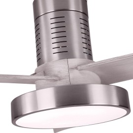 Ventilador Pax DC Niquel 139Ø 40W 3Aspas Gris Mando, Memoria y Temporizador 158591380 - Fabrilamp