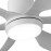 Ventilador Otto DC Blanco 167Ø 24W 6Aspas Blancas Mando, Memoria y Temporizador 158691601