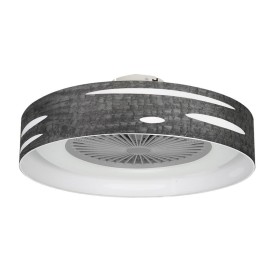 Ventilador Odra Madera Negra 60Ø 72w 5Aspas Mando ,Memoria, Dimable y Temporizador 177191509 - Fabrilamp