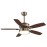 Ventilador Braw DC Cuero 106,7Ø 30w Mando Memoria y temporizador 181891536