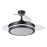 Ventilador Mini Esparta DC Negro Plegable 91Ø 72w Mando Memoria y Temporizador 184799009