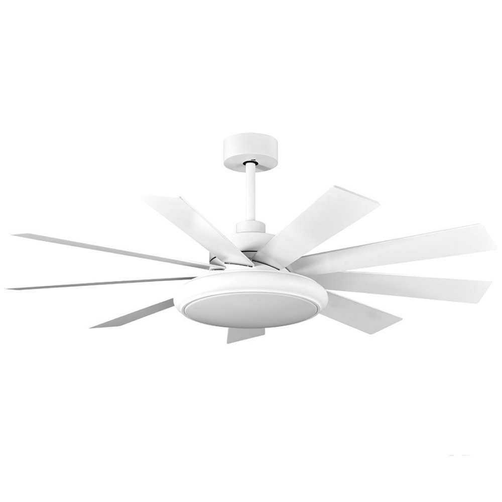 Ventilador Pireo DC Blanco 132Ø 36W 9 Aspas Mando Memoria y Temporizador 185391968 - Fabrilamp