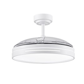 Ventilador Mini Micenas DC Blanco Plegable 91Ø 48w Mando Memoria y Temporizador 186099001 - Fabrilamp