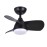 Ventilador Pirdo DC Negro 60Ø 24W Mando Memoria y Temporizador 186291309