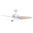 Ventilador Cross Dc Blanco 132Ø 30W 3 Aspas Reversibles Mando Memoria Y Temporizador 187391368
