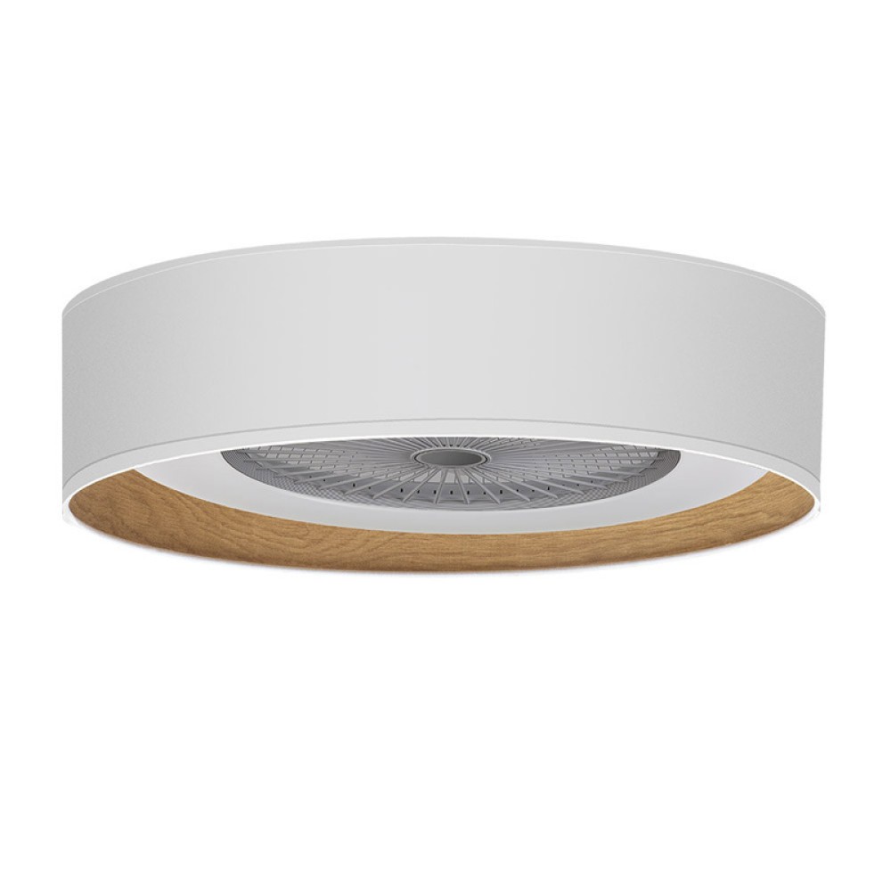 Ventilador Tania Madera Clara 60Ø 72W 5 Aspas Mando Regulable Memoria Y Temporizador 188391501 - Fabrilamp