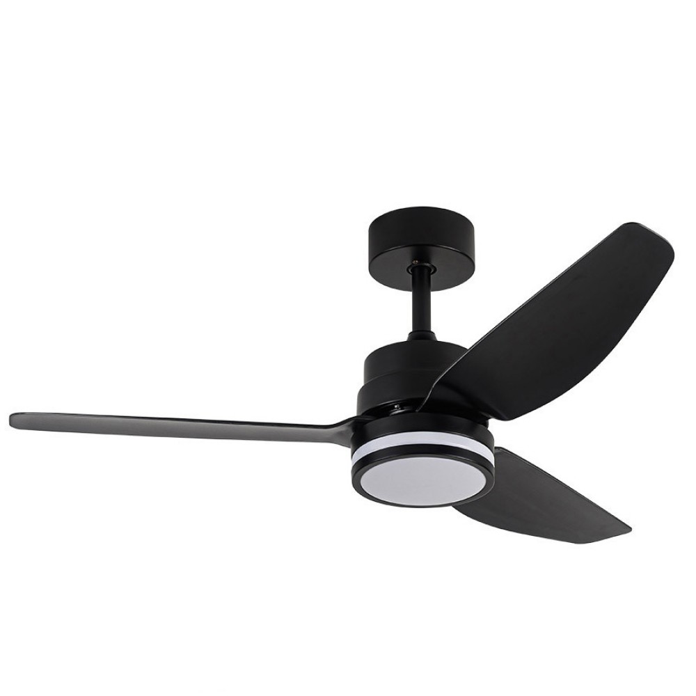 Ventilador Jarama DC Negro 112Ø 20w 3 Aspas Mando Memoria y Temporizador 206791309 - Fabrilamp