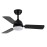 Ventilador Portico DC Negro 91Ø 20w 3Aspas Reversibles Mando Memoria y Temporizador 206991309