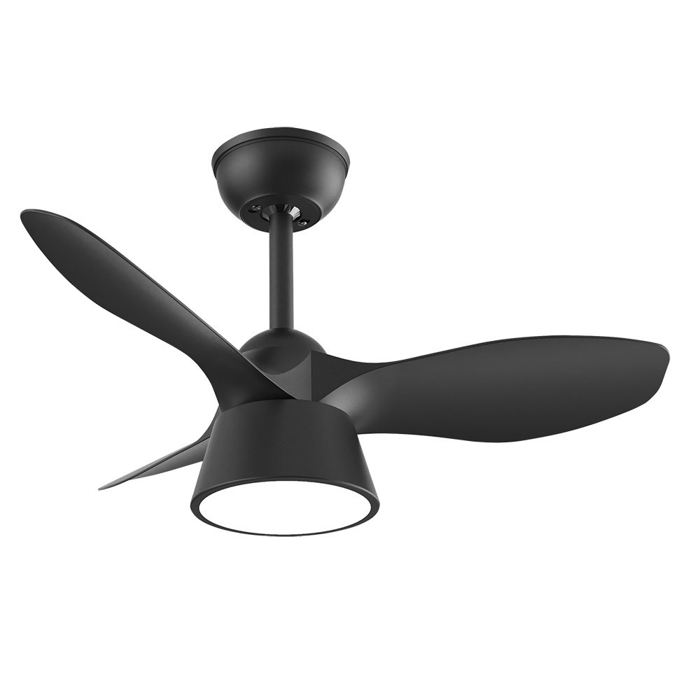 Ventilador Cubico DC Negro 82Ø 36w 3Aspas Mando Memoria y Temporizador 207391309 - Fabrilamp