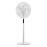Ventilador Icono Blanco De Pie 44Ø 45w 5Aspas Oscilante Mando y Temporizador 207441001