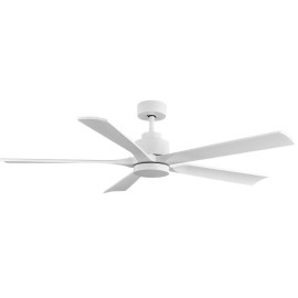 Ventilador Cairo DC Blanco 132Ø 24w 5Aspas Mando Memoria y Temporizador 208091528 - Fabrilamp