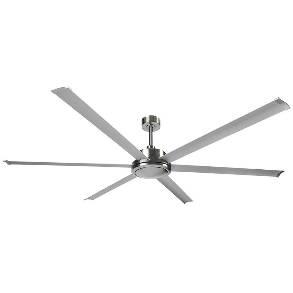 Ventilador Sanson DC Niquel-Plata 305Ø 6Aspas Mando y Temporizador 208391663 - Fabrilamp