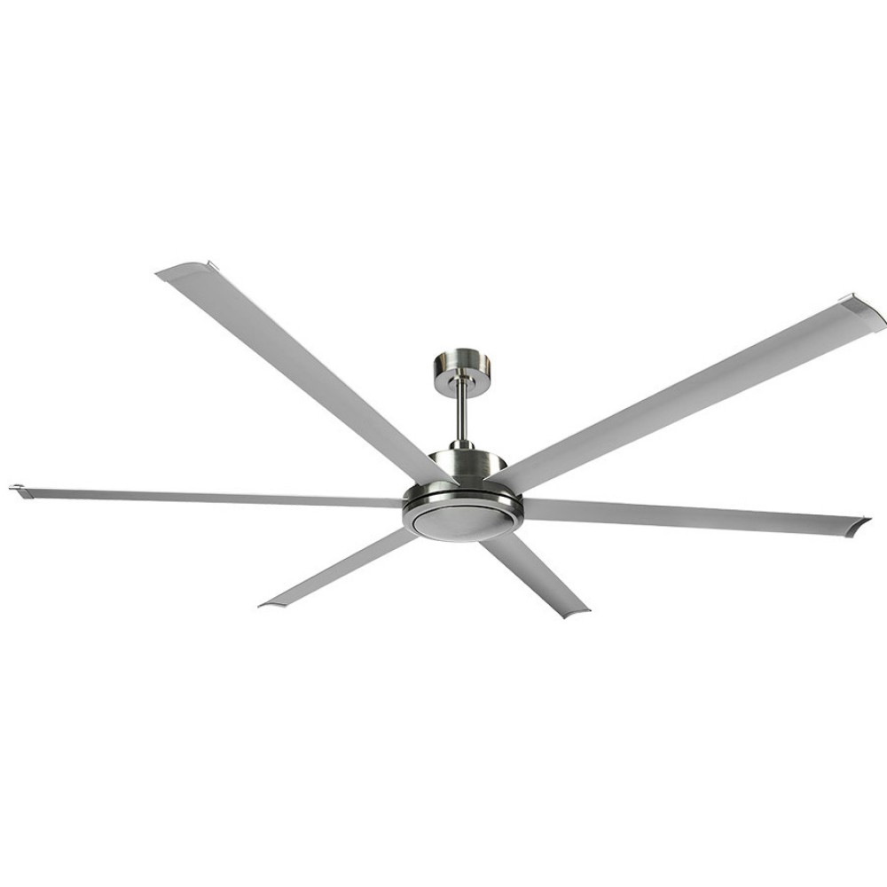 Ventilador Sanson DC Niquel-Plata 214Ø 6Aspas Mando y Temporizador 208399663 - Fabrilamp