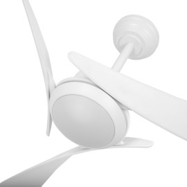 Ventilador Tarento DC Blanco 132Ø 24w 3aspas Mando Regulable Memoria Y Temporizador 209691301 - Fabrilamp