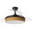 Ventilador Mini Moda DC Negro-Amarillo 91Ø 72w Mando Memoria Y Temporizador 212481009
