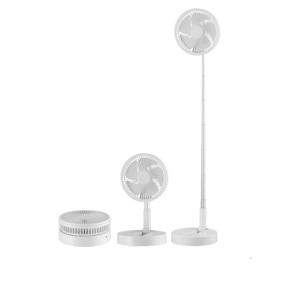 Ventilador Galan Portatil Blanco 20Ø 10w Plegable Mando Y Temporizador Batería 213471001 - Fabrilamp
