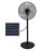 Ventilador Rialto De Pie Solar Negro 43Ø 30w 5aspas Puerto Usb Bateria Litio 213741009