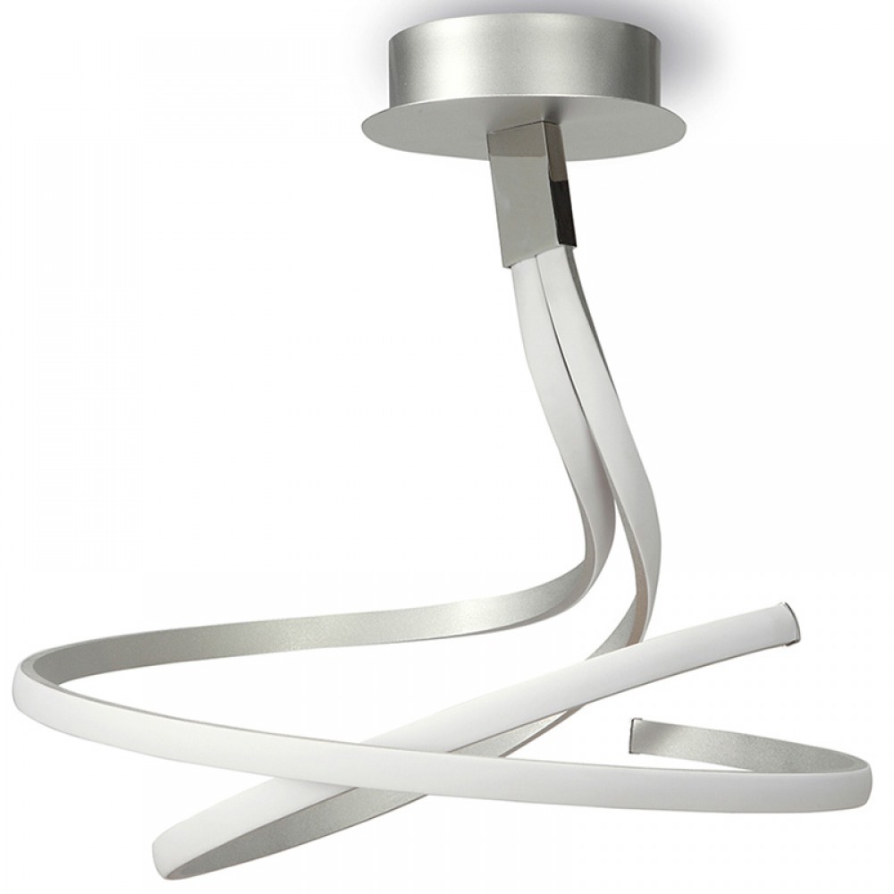 Lampara NUR PLATA Doble Dimable 4998