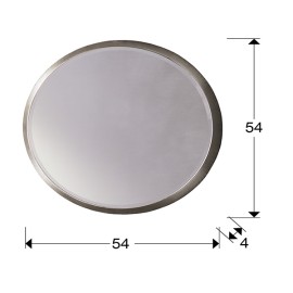 Espejo Aries Redondo 54Ø Plata 119139 - Schuller