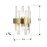 Aplique Grace 2 Luces oro 365093