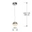 Lampara Led Sphere Cromo Tulipas 1 Esferica 5W 793301
