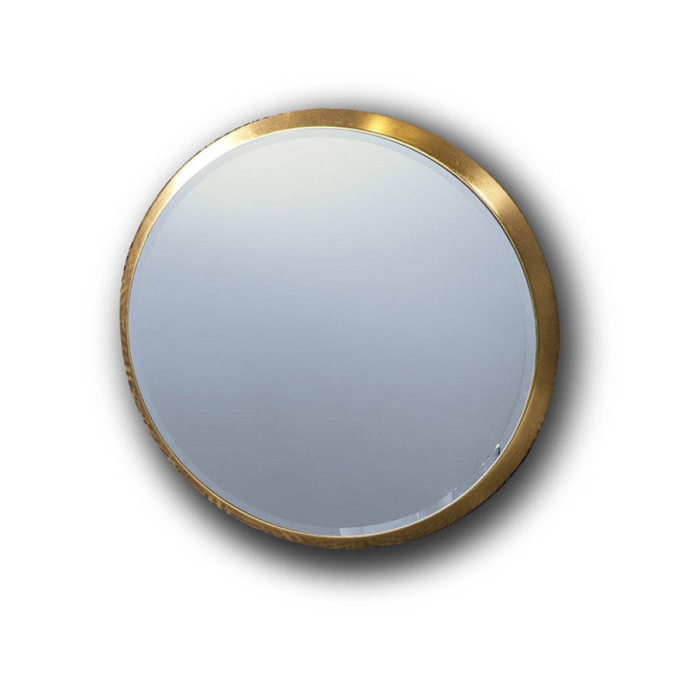 Espejo Aries Redondo 44Ø Oro 119015 - Schuller
