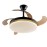 Ventilador Vento DC Negro-Oro 50Ø Dimable 168360