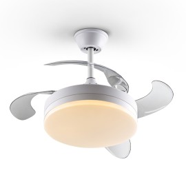 Ventilador Mini Vento Blanco 40Ø Dimable 169228 - Schuller