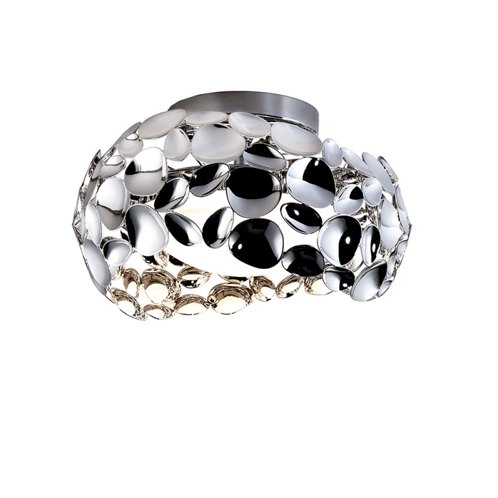Plafon Led Narisa Cromo 3 G9 6W 266946 - Schuller
