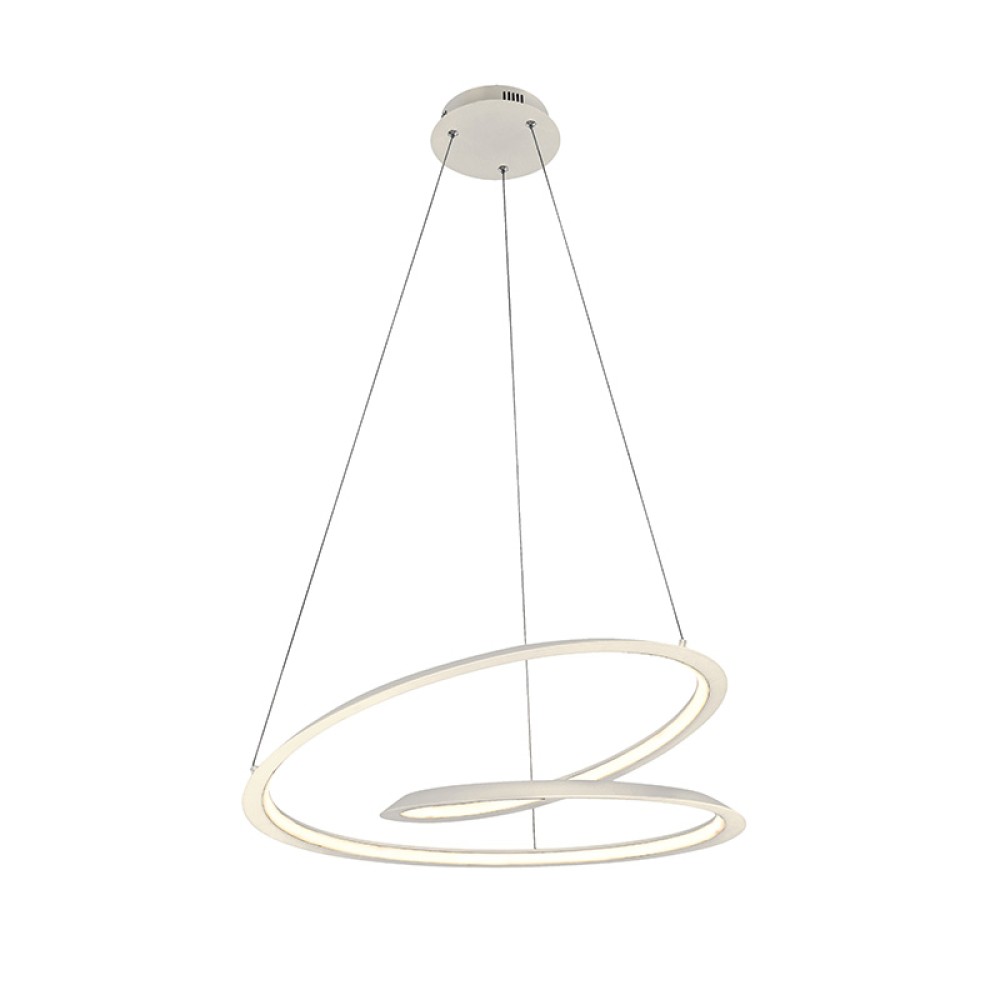 Lampara Looping Blanco 60Ø 527576 - Schuller
