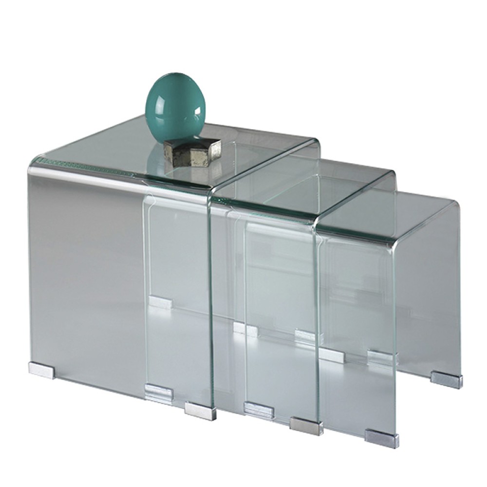 Mesas Nido Glass Transparente 552283 - Schuller