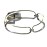 Plafon Led Colette Ø47 Cromo 786485