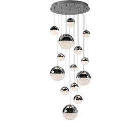 Lampara 14L Led Sphere Cromo Ø60 Dim 793269B - Schuller