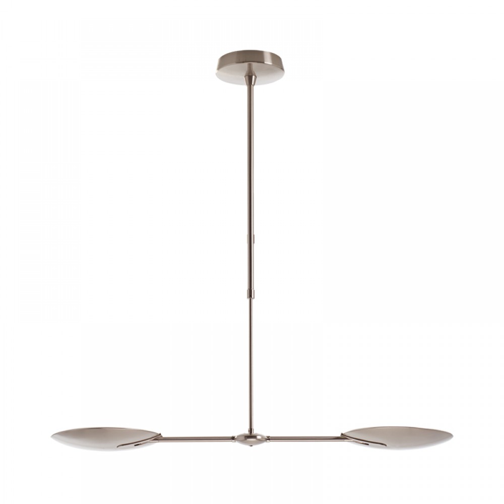 Lámparas MDC, Colgante Sione Led 2X18W Cromo Mate 5-7353-35-02 - Lamparas MDC
